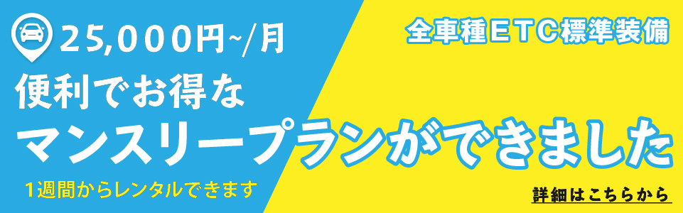 マンスリープランができました